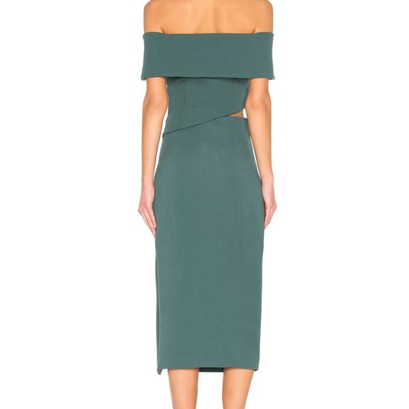 ELLIATT SERPENTINE DRESS in peacock - Picture 5 of 16